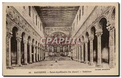Cartes postales Ravenne Saint Apollinaire Interieur
