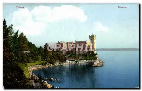 Cartes postales Trieste Miramar