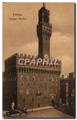 Ansichtskarte AK Firenze Palazzo Veccbio