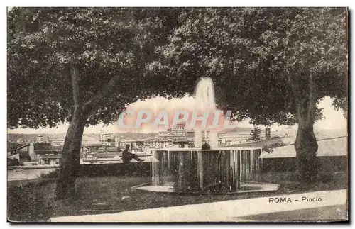 Cartes postales Roma Pincio