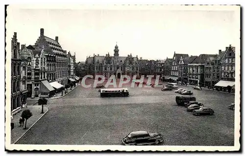 Cartes postales Ypres Grand Place