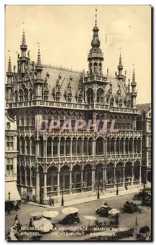 Cartes postales Bruxelles la Grand place Maison Du Roi