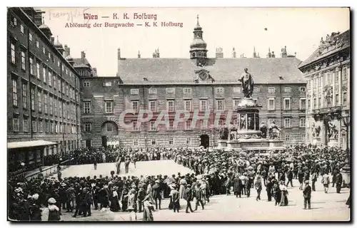 Cartes postales Wien Bolburg Ablosung der Burgwache Hofburg