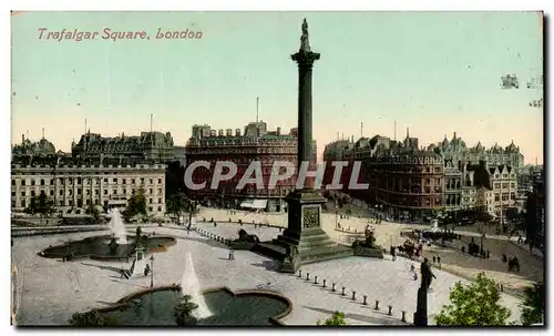 Cartes postales Trafalgar Square London