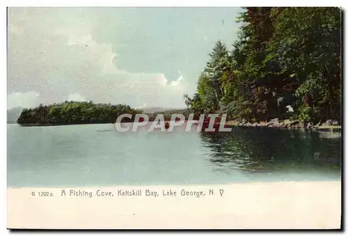 Cartes postales A Fishing Cove Kattskill Bay Lake George