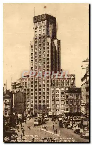 Cartes postales Anvers Antwerpen Torengebouw Torengebouw
