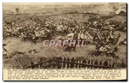 Ansichtskarte AK Panorama de la bataille de Waterloo Napoleon 1er Militaria