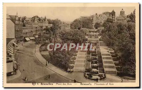 Cartes postales Bruxelles Mont des Arts