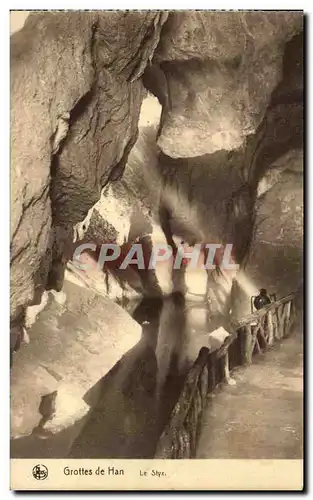 Cartes postales Grottes de Han Le Styx