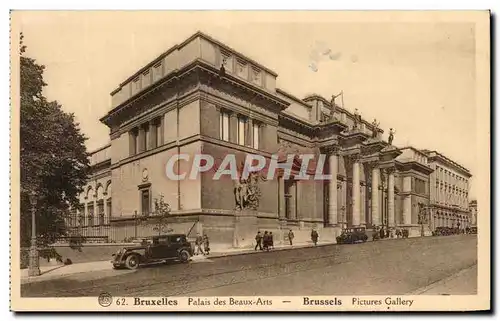 Cartes postales Bruxelles Palais de Beaux Arts