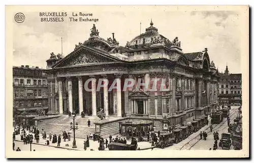 Cartes postales Bruxelles La Bourse