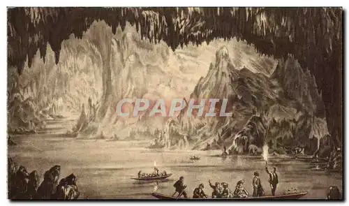 Cartes postales Grottes de Han Le Lac d&#39Embarquement