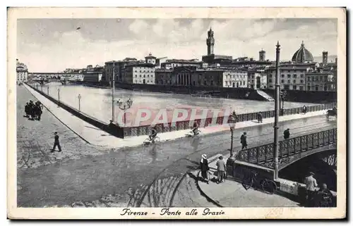 Ansichtskarte AK Firenze Ponte alle Grazie