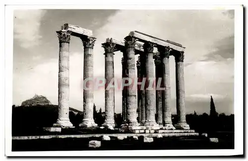 Cartes postales Aohnai Oavmoikion Athens Temple Of Zeus