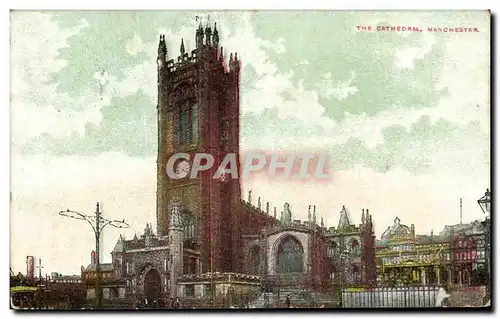 Cartes postales The Cathedral Manchester