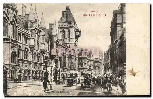 Cartes postales London The Law Courts