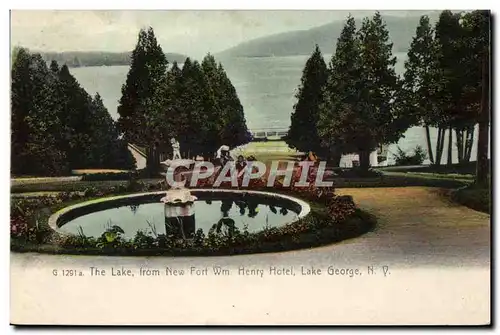 Cartes postales The Lake from New Fort Wm Henry Hotel Lake George