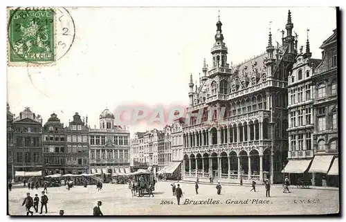 Cartes postales Bruxelles Grand Place