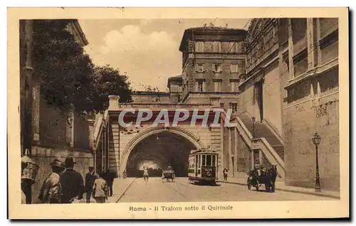 Cartes postales Roma Traforo sotto il Quirinale