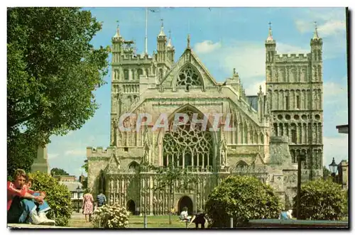 Cartes postales moderne The Cathedral Exeter