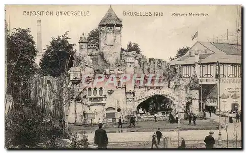 Ansichtskarte AK Exposition Universelle Bruxelles 1910 Pavillon de la ville de Gand Lion