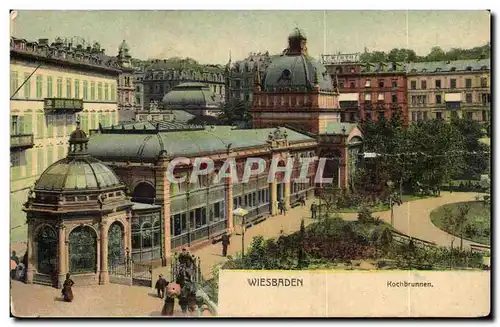 Cartes postales Wiesbaden Kochbrunnen