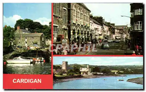 Cartes postales Cardigan High Street The Quay River Teifl