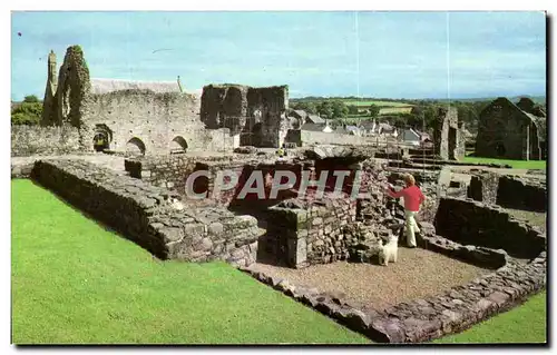 Cartes postales Abbey Ruins St Dogmael&#39s Cardigan