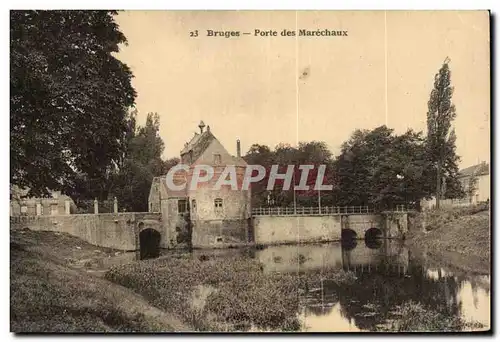 Cartes postales Bruges Porte des Marechaux