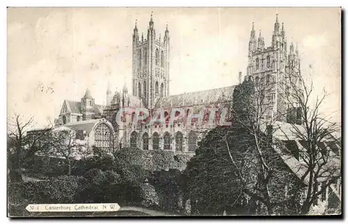 Cartes postales Canterbury Cathedral