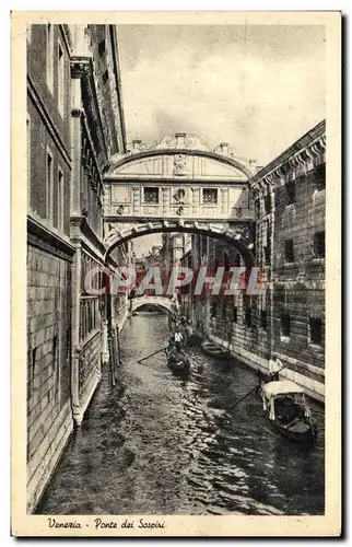 Cartes postales Venezia Ponte Dei Saspiri