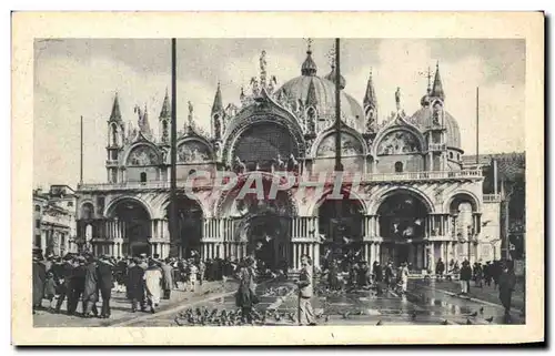 Cartes postales Venezia Facctaia Detta Chiesa St Marco