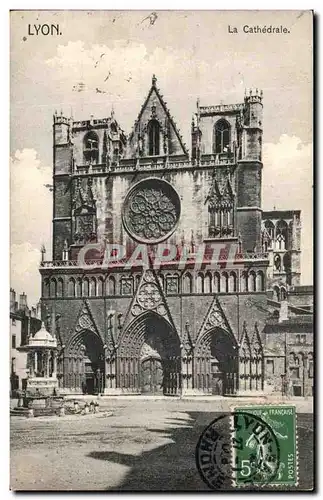 Cartes postales Lyon La Cathedrale