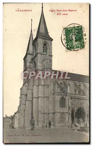 Ansichtskarte AK Chaumont Eglise Saint Jean Baptiste