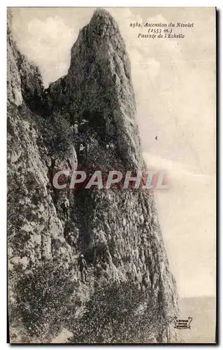 Cartes postales Ascension Du Nivolet Passage De l'Echelle