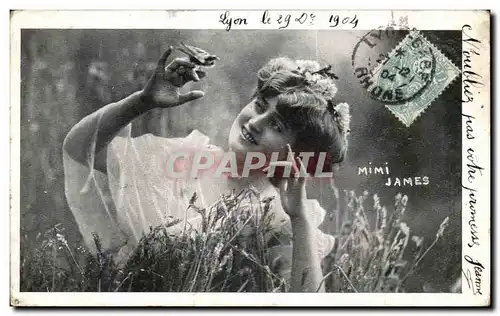 Cartes postales Mimi James Femme