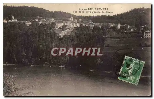 Cartes postales Les Brenets Vue de la Gauche du Doubs