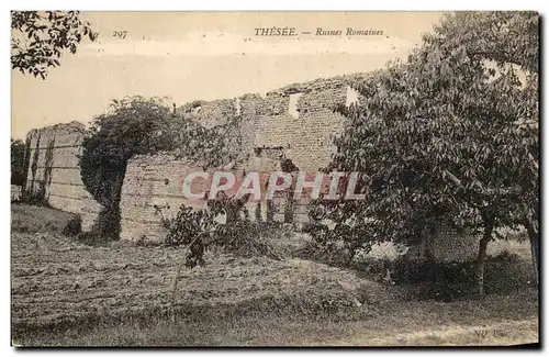 Cartes postales Thesee Ruines Romaines