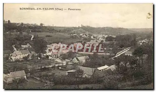 Cartes postales Bonneuil En Valois panorama