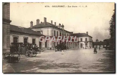 Cartes postales Belfort La Gare