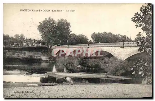 Cartes postales Pontoux sur l&#39Adour landes Le Pont