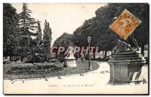Cartes postales Niort Le Jardin De la Breche