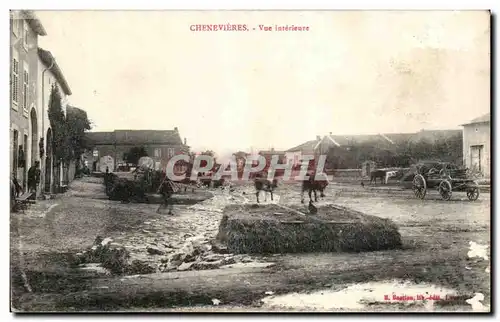 Cartes postales Chenevieres Vue Interieure