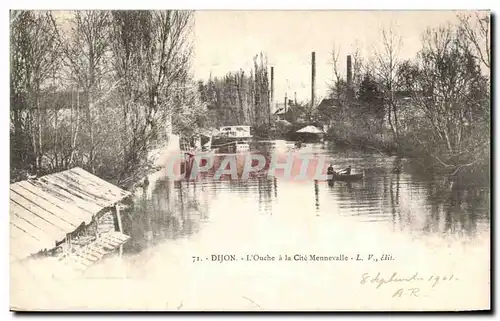 Cartes postales Dijon L&#39Ouche a la Cite Mennevalle