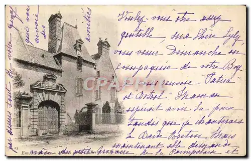 Cartes postales Environs de Bayeux Manoir de CAillerie