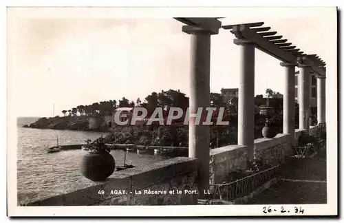 Cartes postales Agay Le Reserve et le Port