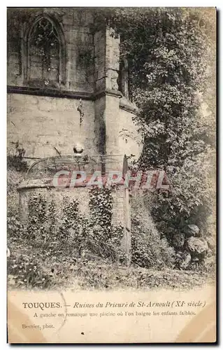 Ansichtskarte AK Touques Ruines du Prieure de St Arnoult