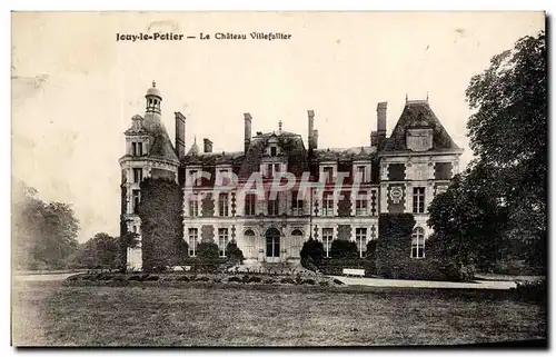 Ansichtskarte AK Jouy le Potier Le Chateau Villefallier