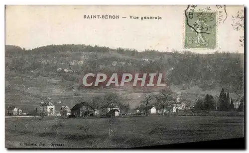 Cartes postales Saint Beron Vue generale