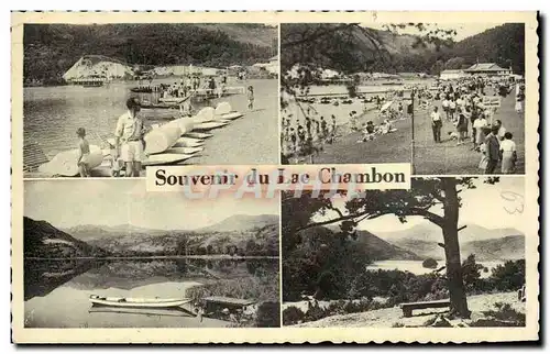 Cartes postales Souvemir du Lac Chambon